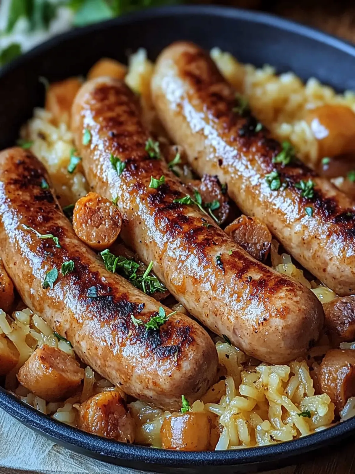 Wurst Reis Pfanne – Schnell, Herzhaft & Einfach Zubereitet 5 Wurst Reis Pfanne