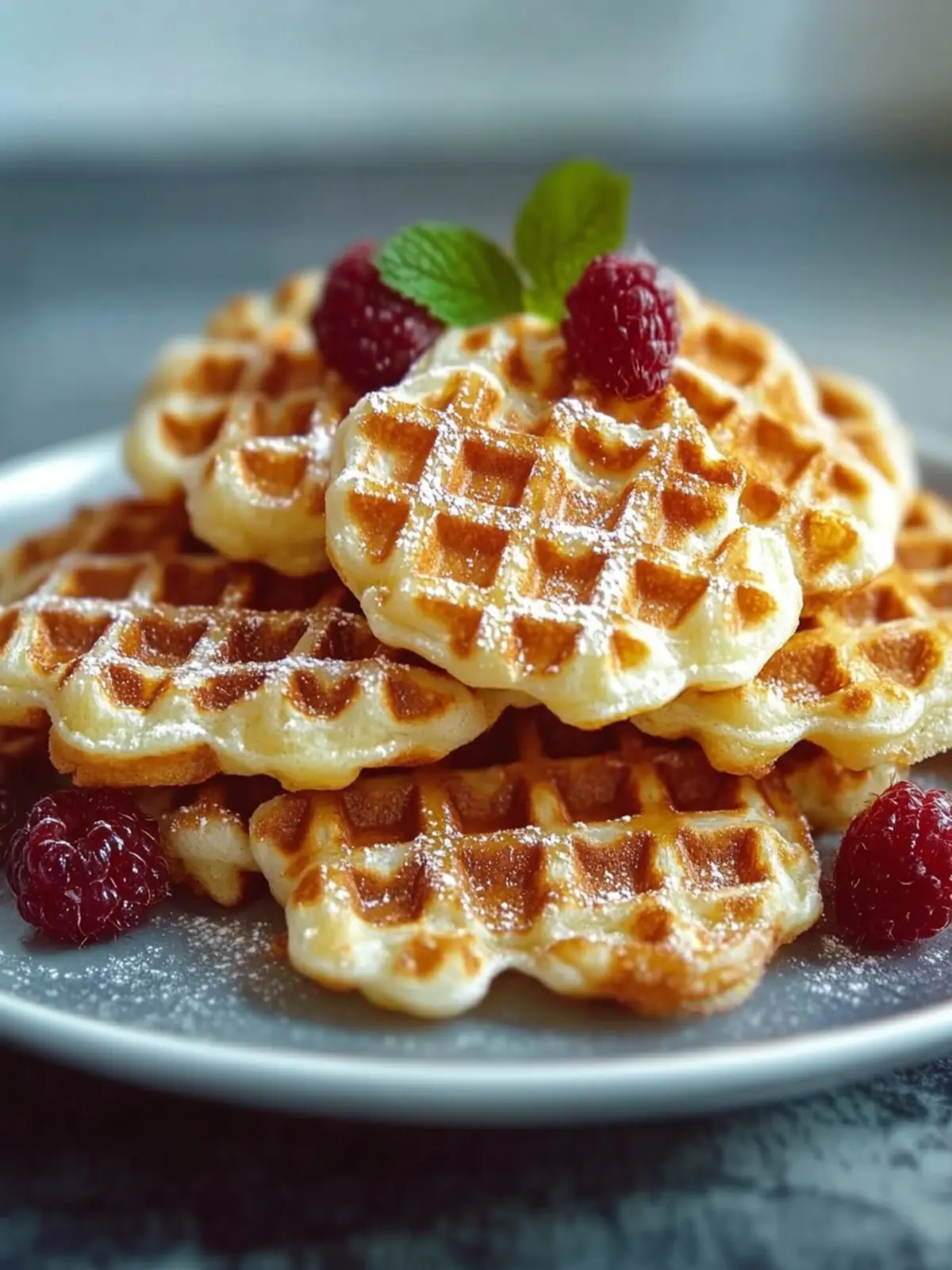 Knusprige Reiswaffeln in 30 Minuten