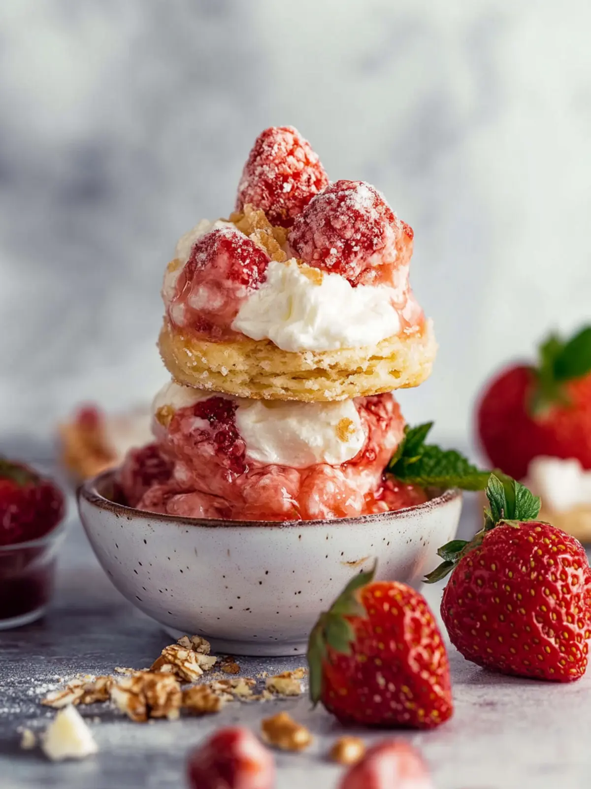 Einfache vegane Erdbeerplätzchen für süßen Sommergenuss 5 Einfache vegane Erdbeerplätzchen