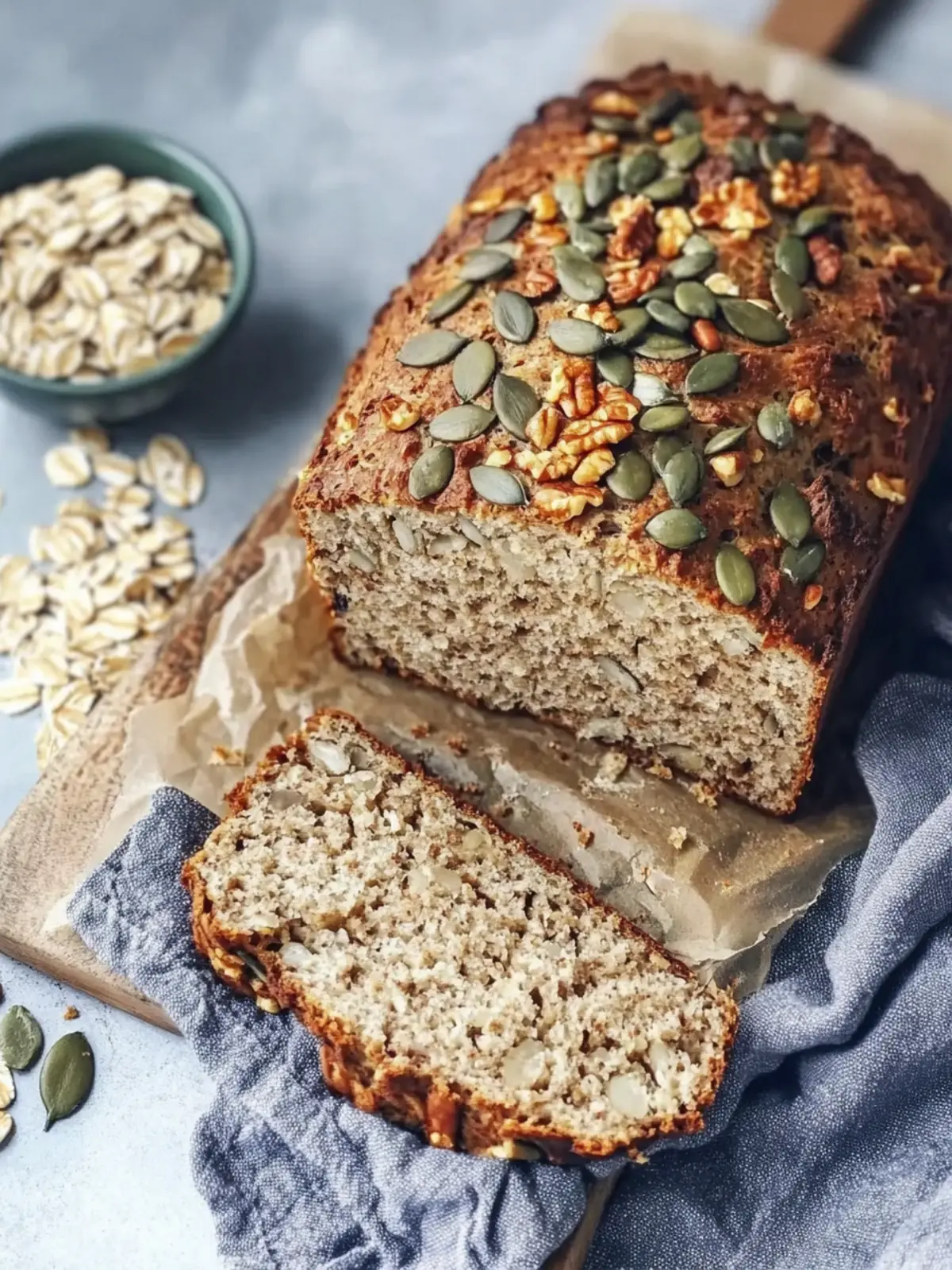 Proteinbrot ohne Mehl: Einfach backen für ein gesundes Frühstück 4 Protein bread without flour easily bake