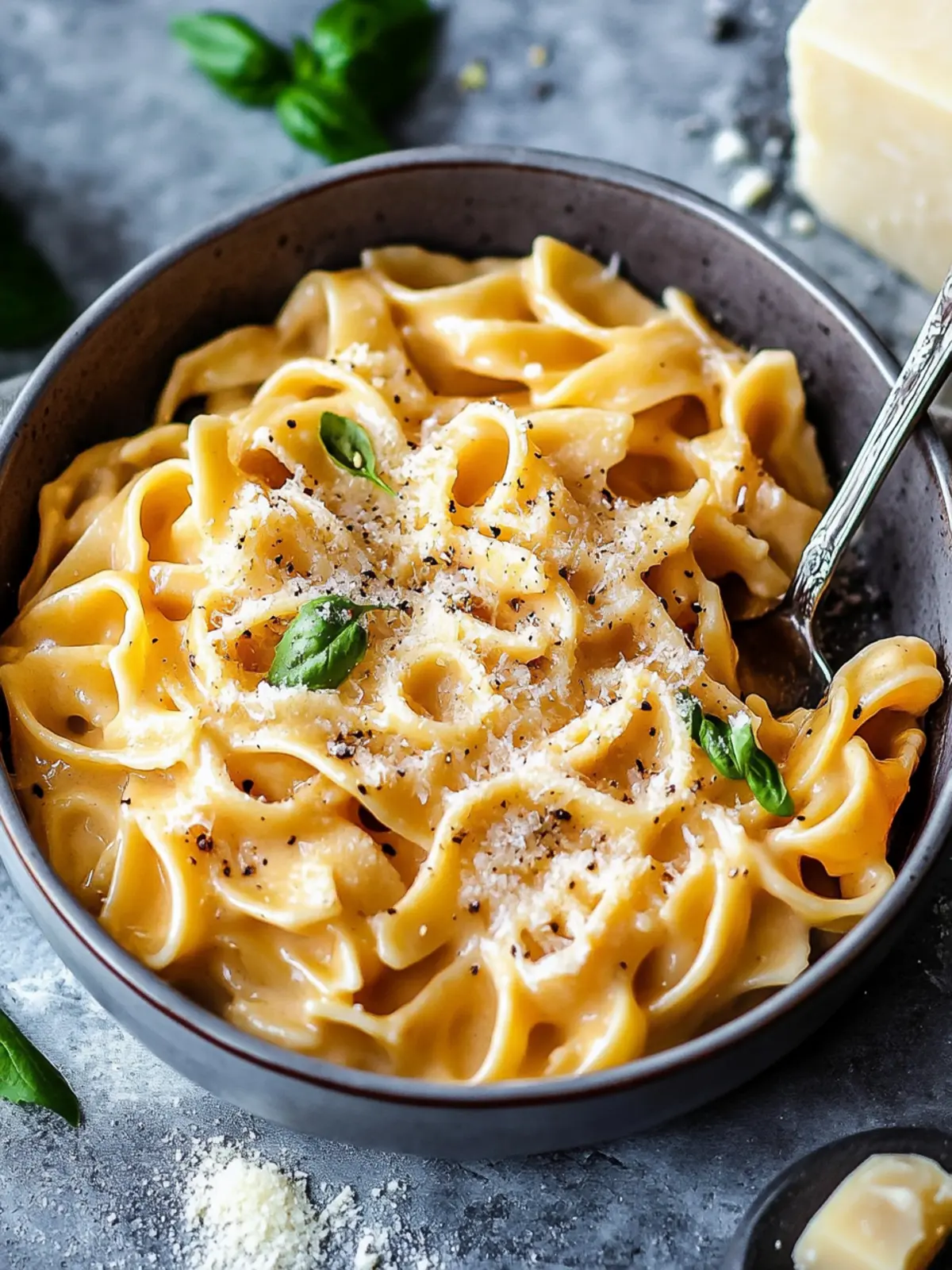 Französische Zwiebel-Pasta