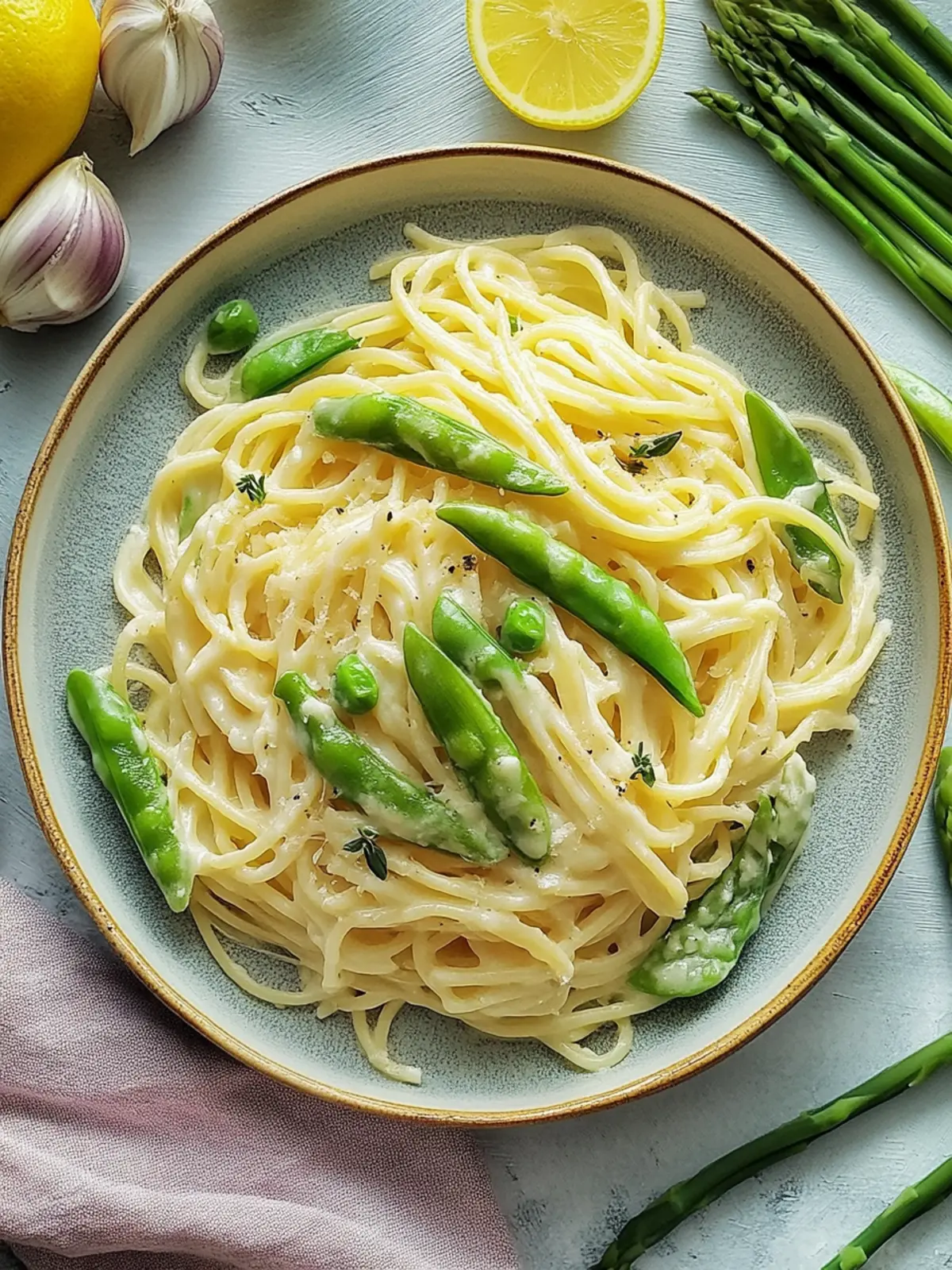 Spargel Pasta: Cremige Frühlingsfreude in 20 Minuten 2 Spargel Pasta