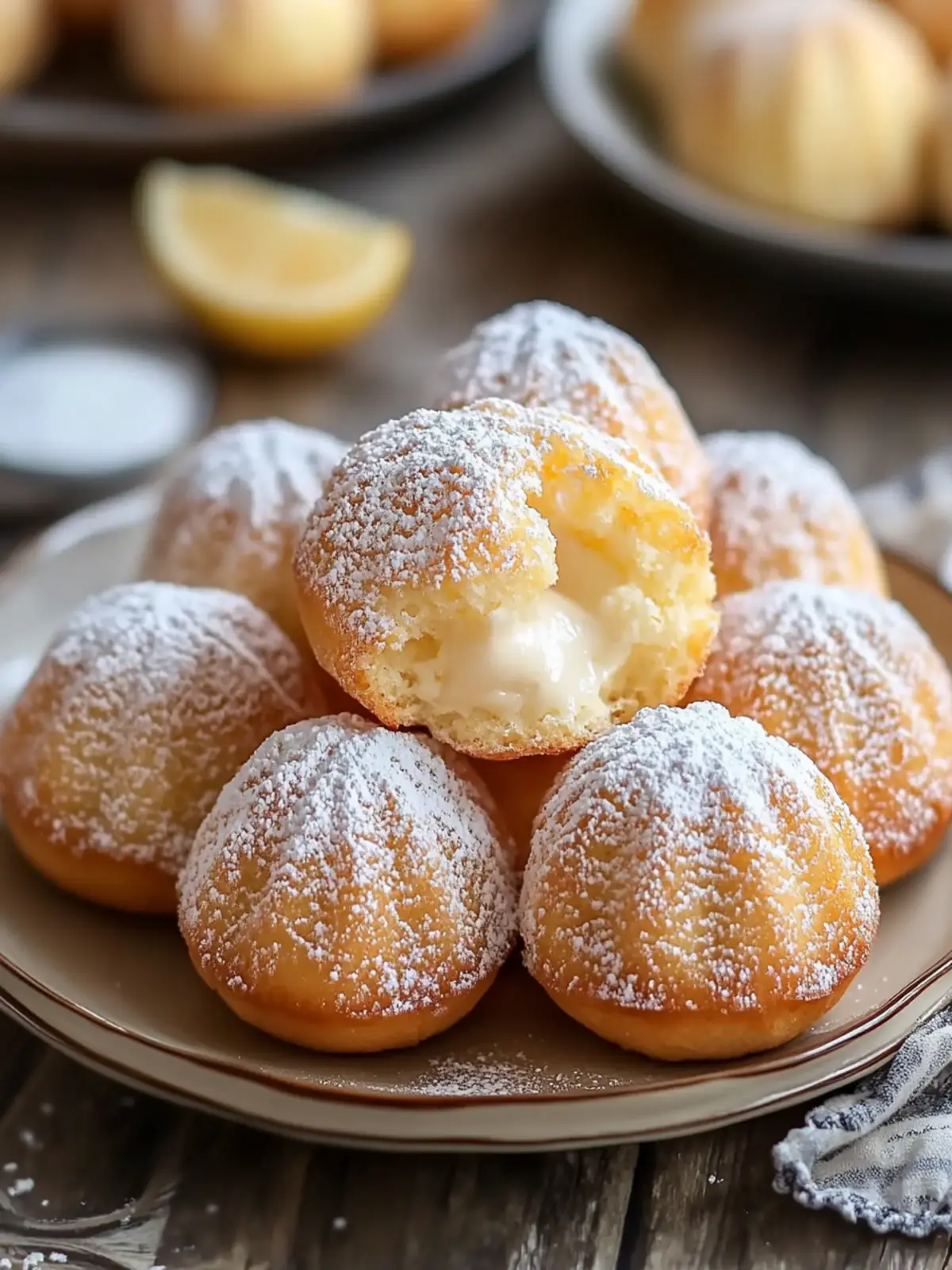 Cremefüllte Bomboloni: Unwiderstehliche italienische Köstlichkeit 5 Cremefüllte Bomboloni