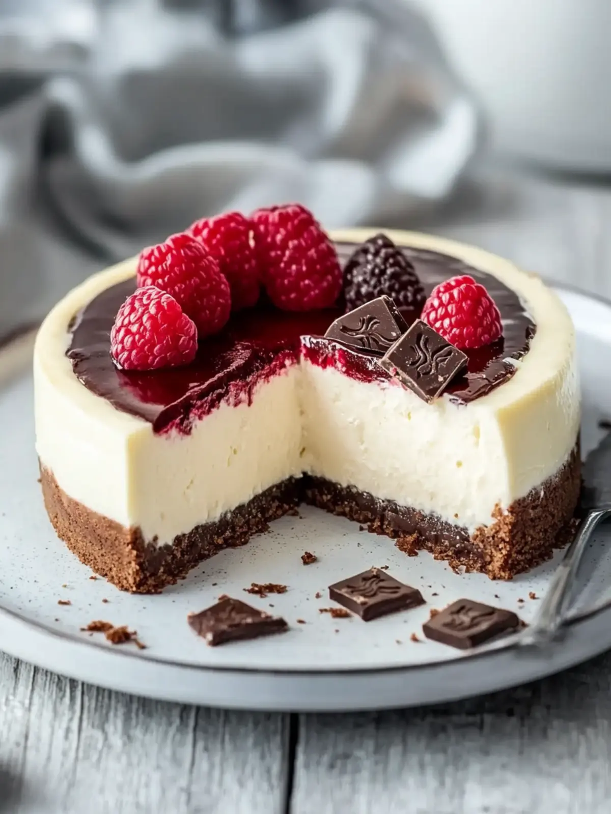 Käsekuchen mit Schokoboden - Verführerischer Genuss für jeden Anlass 4 Käsekuchen mit Schokoboden