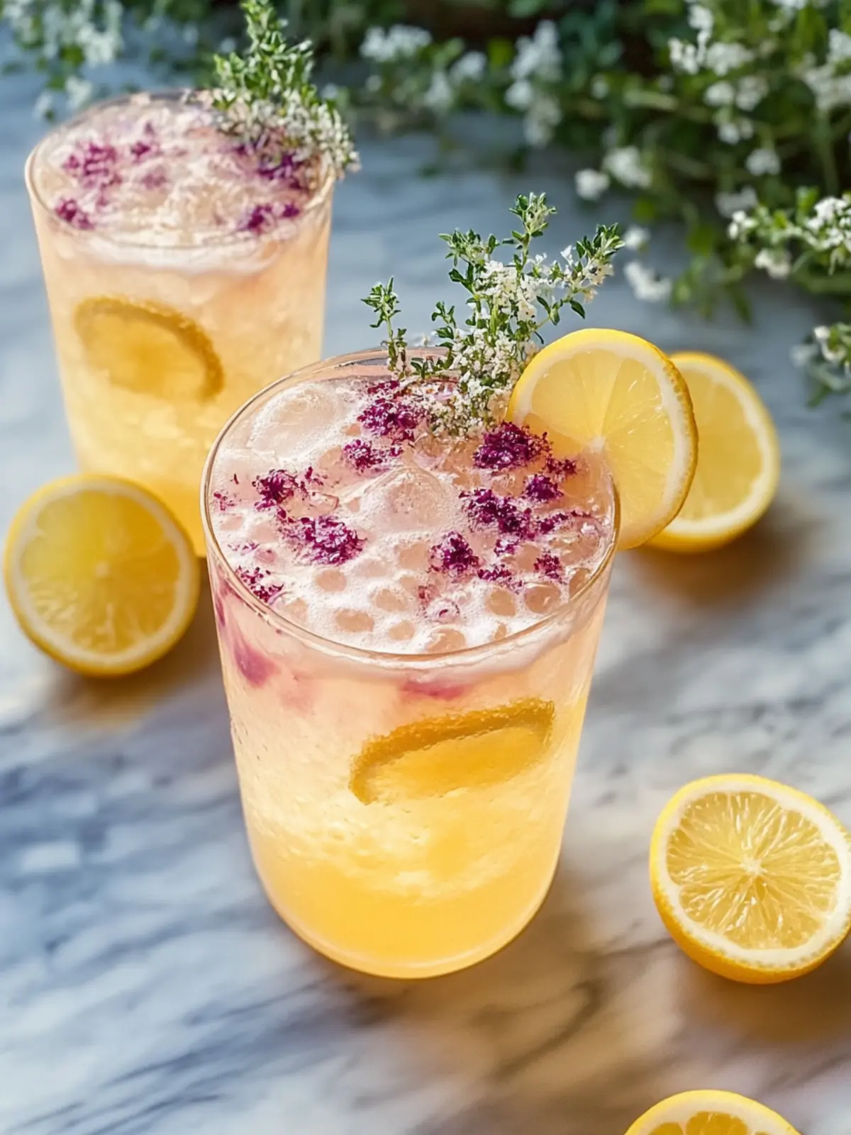 Erfrischende Honig Zitrone Rosa Limonade für den Sommergenuss 3 Honig Zitrone Rosa Limonade