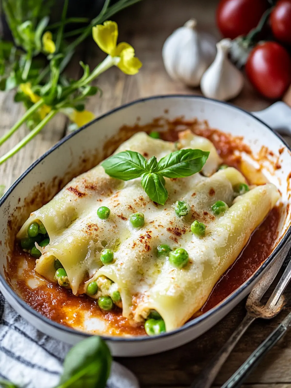 Spargel Cannelloni - Grüner Spargel Auflauf für Genießer 3 Spargel Cannelloni - Grüner Spargel Auflauf