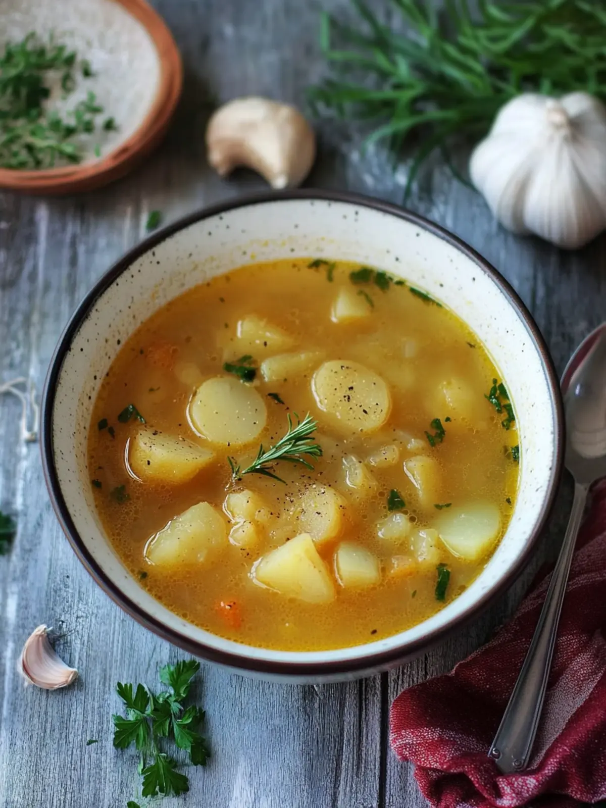 Galuschki-Suppe mit Kartoffeln: Warmes Wohlfühlessen selber machen 3 Galuschki-Suppe mit Kartoffeln