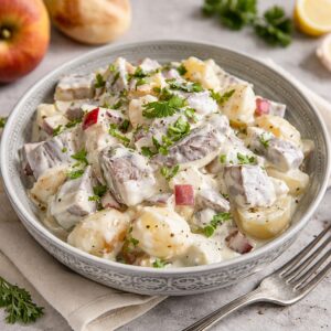Hausgemachter Heringssalat – Schnell, lecker und nostalgisch 2 Hausgemachter Heringssalat – Schnell, lecker und nostalgisch