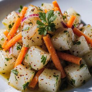 Kohlrabi Karottensalat Kräuter – Frisch und Gesund genießen 2 Kohlrabi Karottensalat Kräuter – Frisch und Gesund genießen