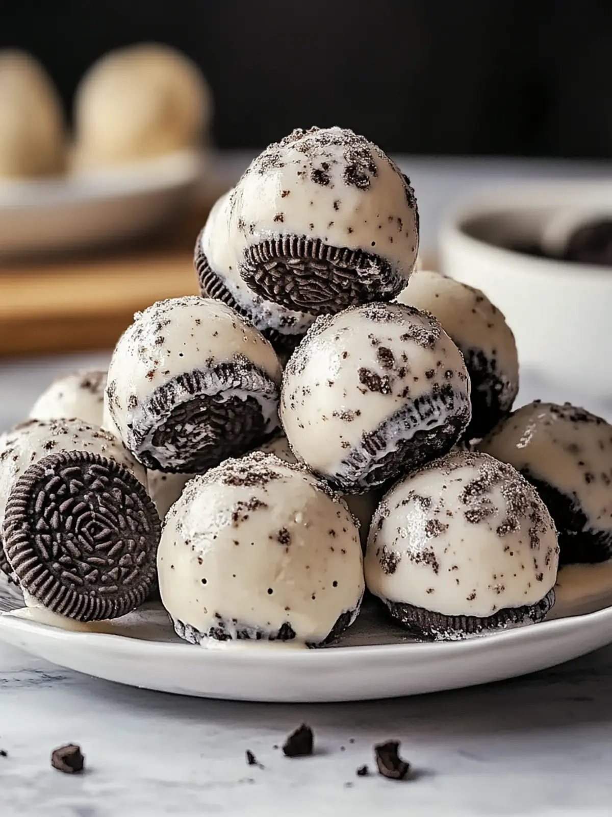 Proteinreiche Oreo-Kugeln selber machen – Gesund und unwiderstehlich 5 Proteinreiche Oreo-Kugeln selber machen