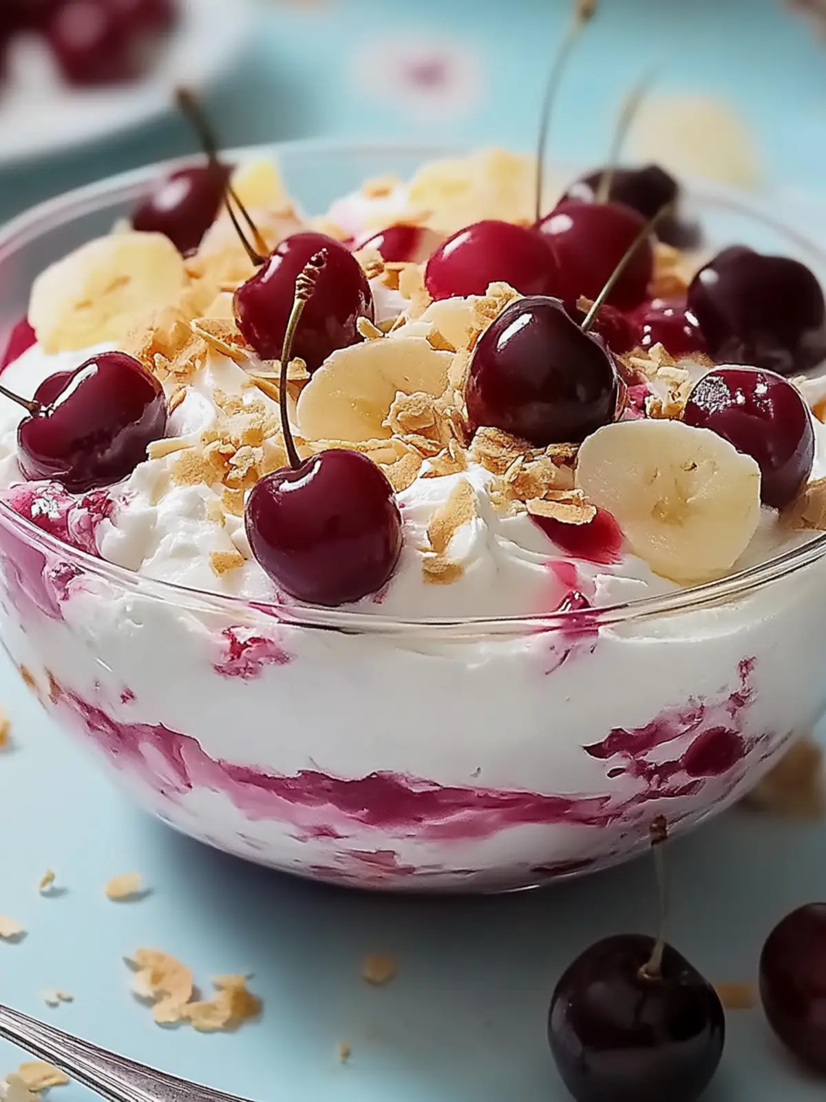 Leckere Engelscreme mit Kirschen – Ein himmlisches Dessert 3 Delicious angel cream with cherries