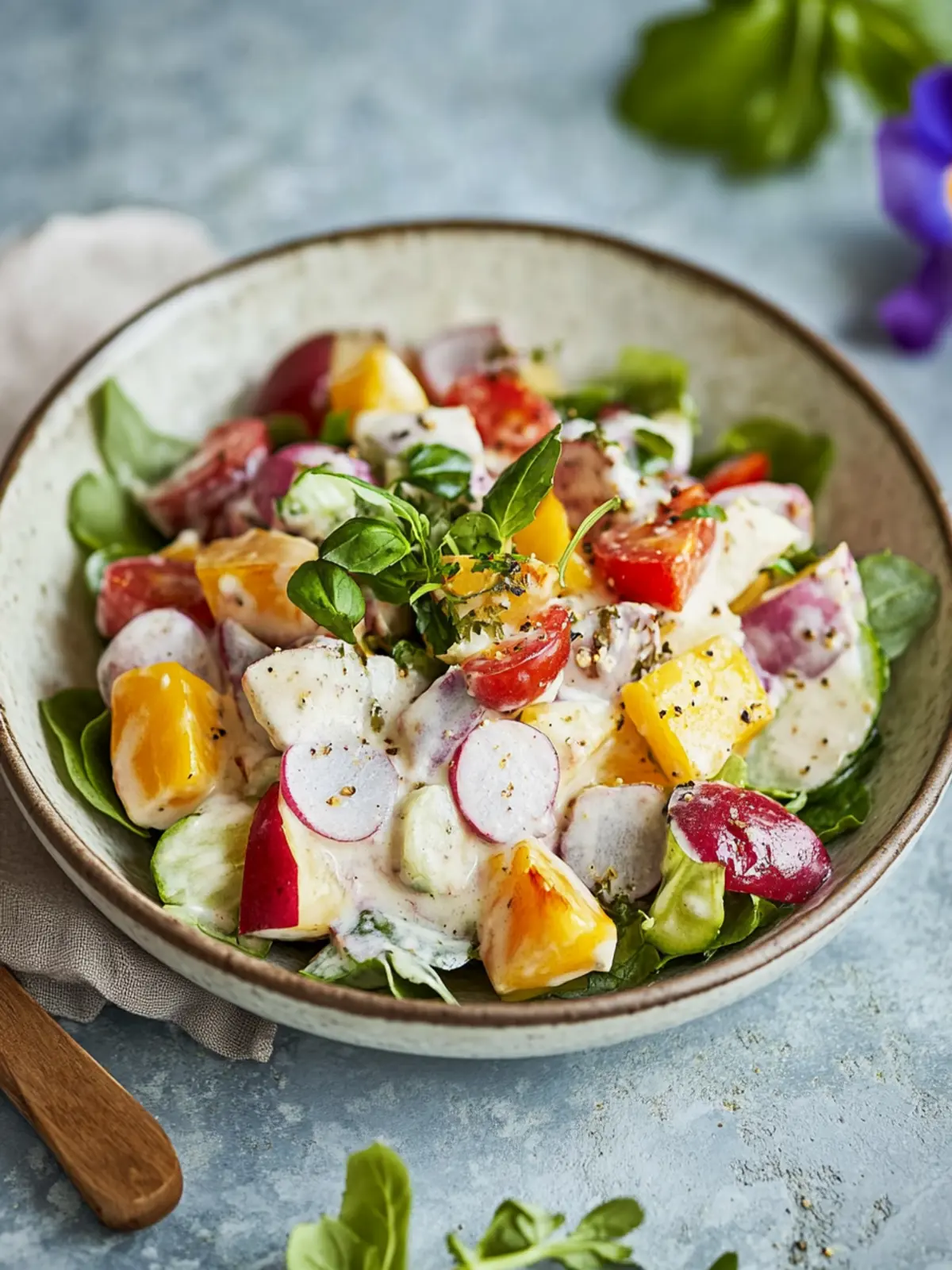 Hausgemachter Heringssalat – Schnell, lecker und nostalgisch 2 Heringssalat