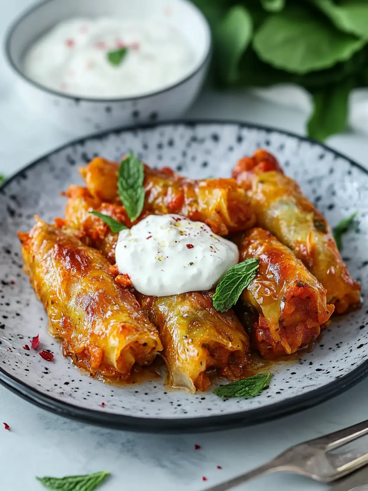 Türkische Kohlrouladen (Lahana Sarması Rezept) für Genussmomente 5 türkische Kohlrouladen (Lahana Sarması Rezept)