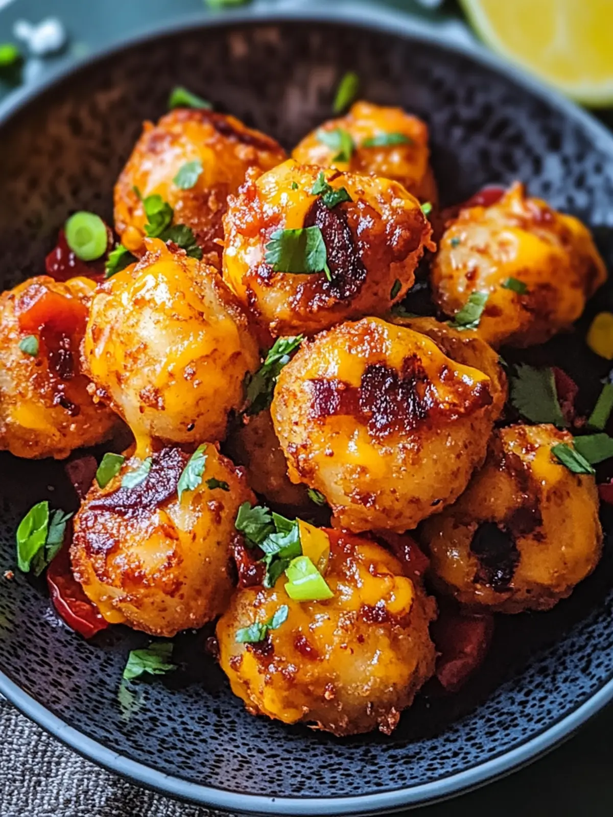 Chili-Käsebällchen Low Carb: Der perfekte Snack für Feinschmecker 2 Chili-Käsebällchen Low Carb