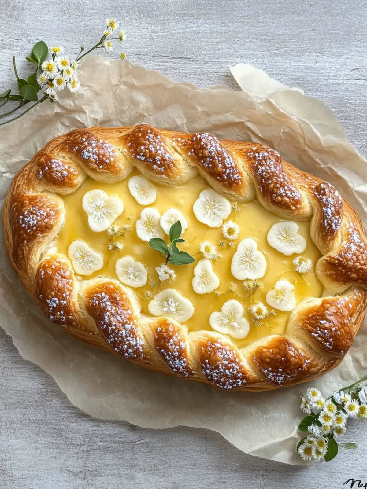 Osterzopf aus saftigem Quark-Öl-Teig für dein Festmahl 3 Osterzopf from juicy quark-oil dough