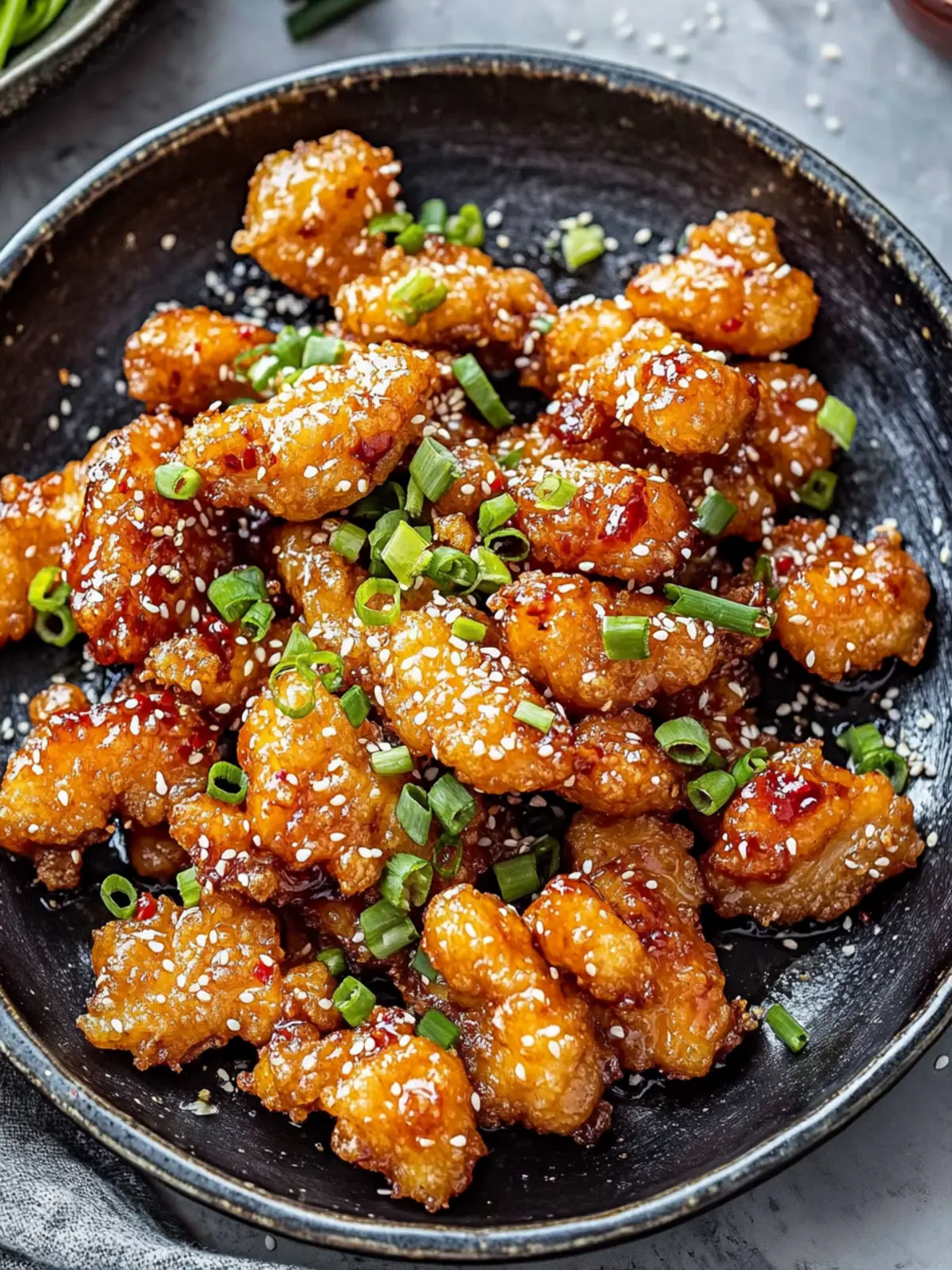 Koreanisches frittiertes Hähnchen: Knusprig und süß lecker 4 Koreanisches frittiertes Hähnchen