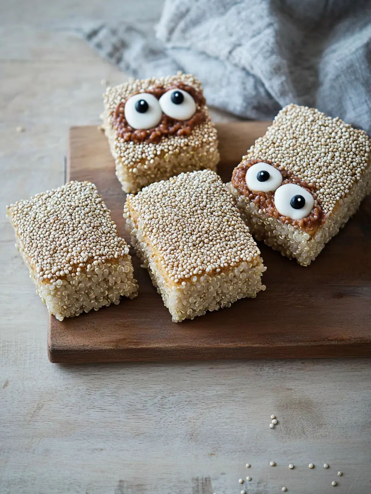 Lustige Quinoa-Riegel für die Brotdose – Gesund & Spaßig! 2 Kinderessen // Lustige Quinoa-Riegel für die Brotdose