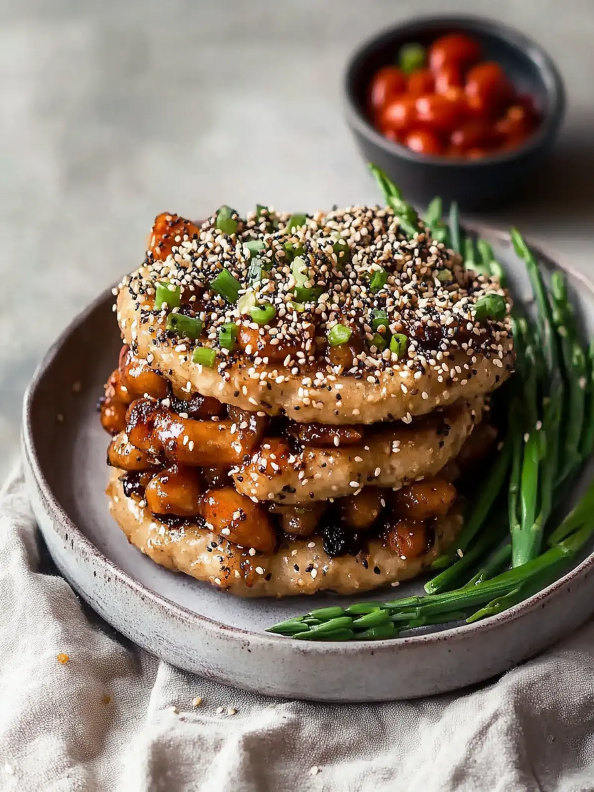 Leckeres hochprotein-Sesamhühnchen für schnelle Abendessen 3 Leckeres hochprotein-Sesamhühnchen