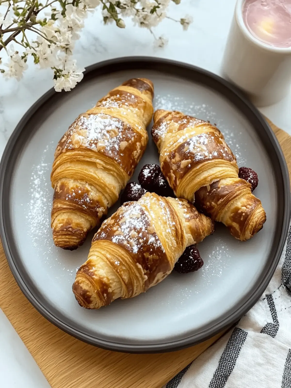 Schnelle Kinderriegel Croissants: Himmlisch Schokoladengenuss 2 Schnelle Kinderriegel Croissants