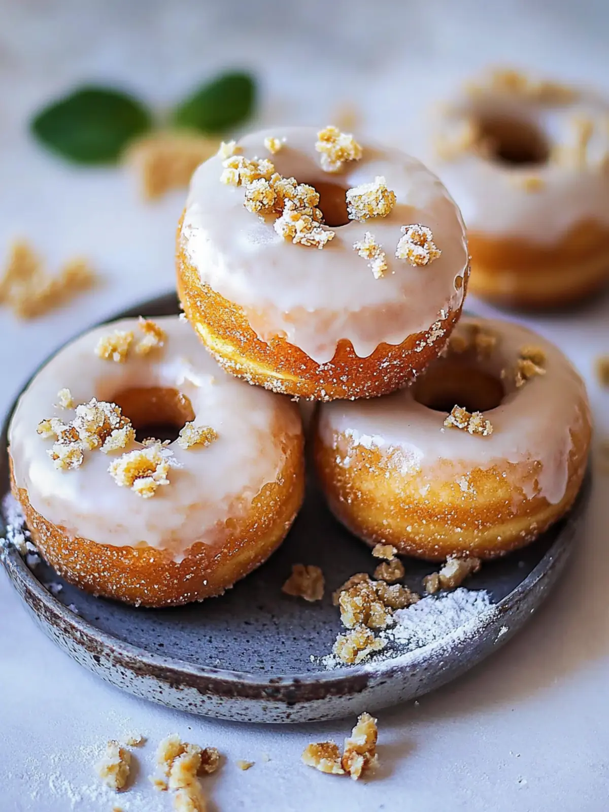 Karottenkuchen-Donuts mit Lebkuchengeschmack – Gesund genießen 5 Karottenkuchen-Donuts mit Lebkuchengeschmack