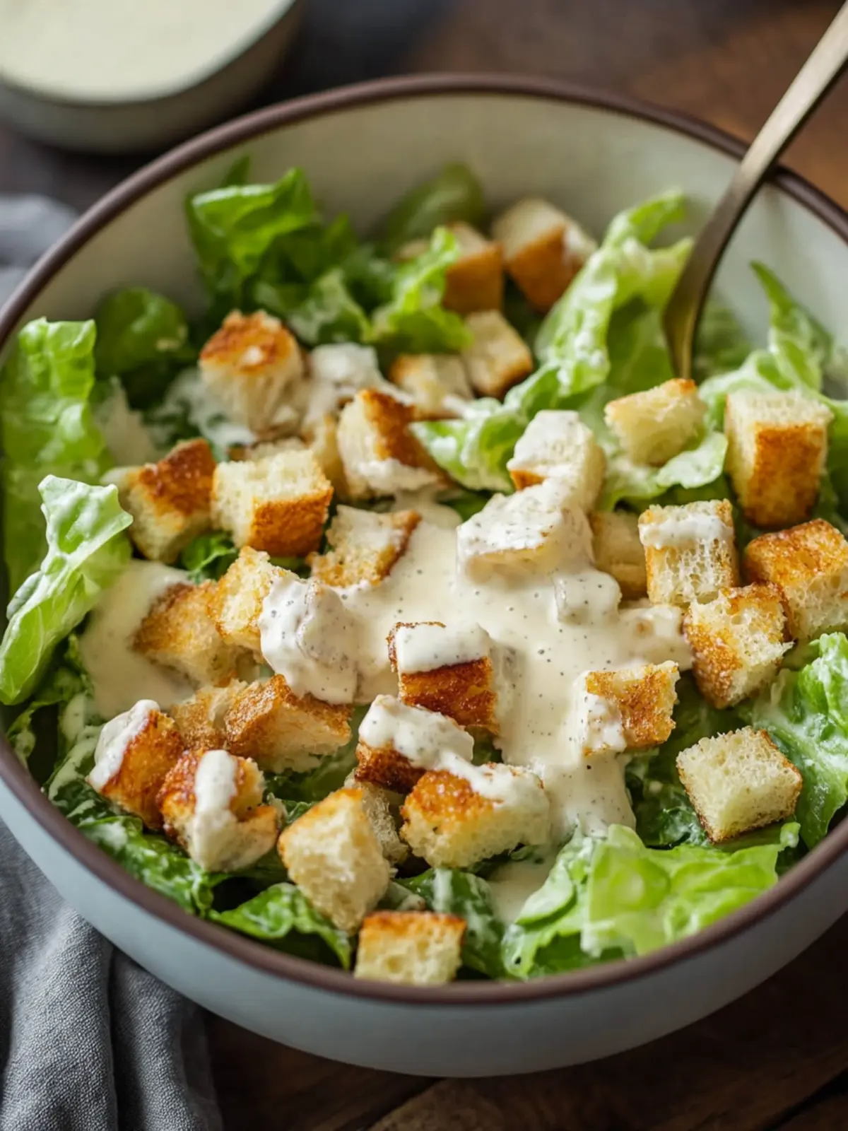 Hausgemachte Caesar Dressing Rezept – Cremig in 10 Minuten 4 Hausgemachte Caesar Dressing Rezept