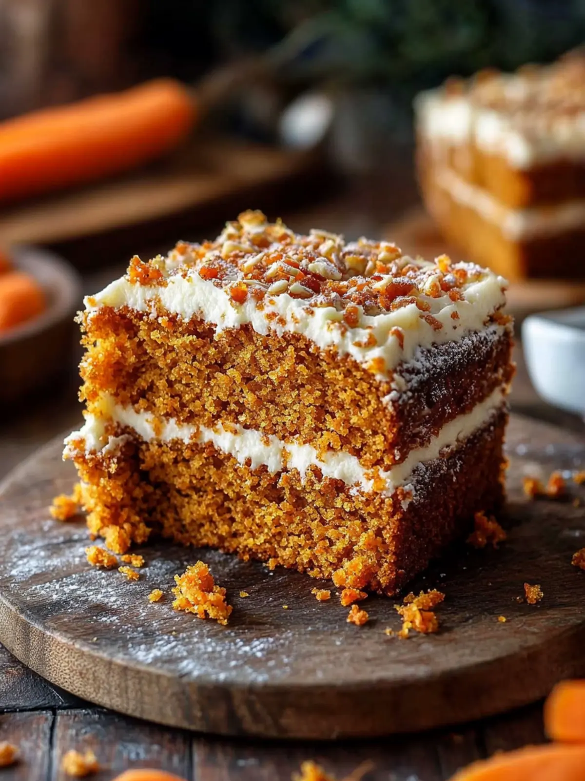 Saftiger Karottenkuchen ohne Mehl: Einfach & Gesund genießen 5 Juicy carrot cake without flour