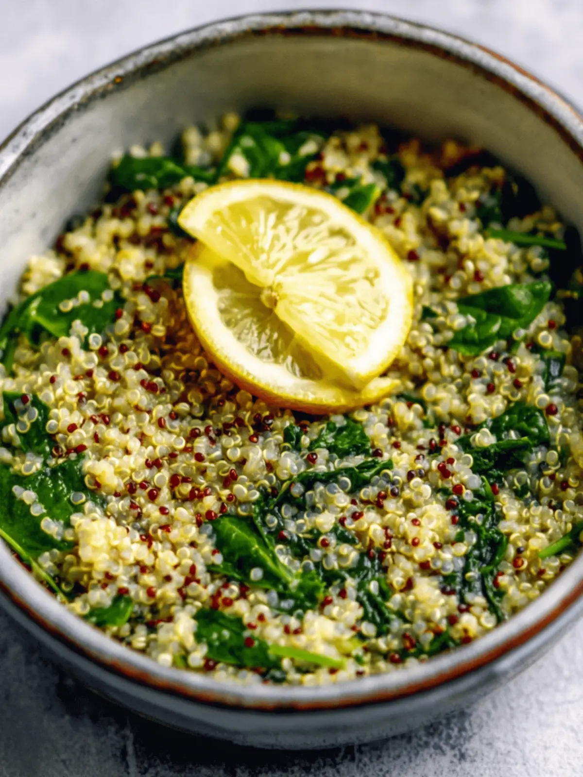 Quinoa & Linsen Spinat-Auflauf: Nährstoffreiche Blitzküche 5 Quinoa & Linsen Spinat-Auflauf