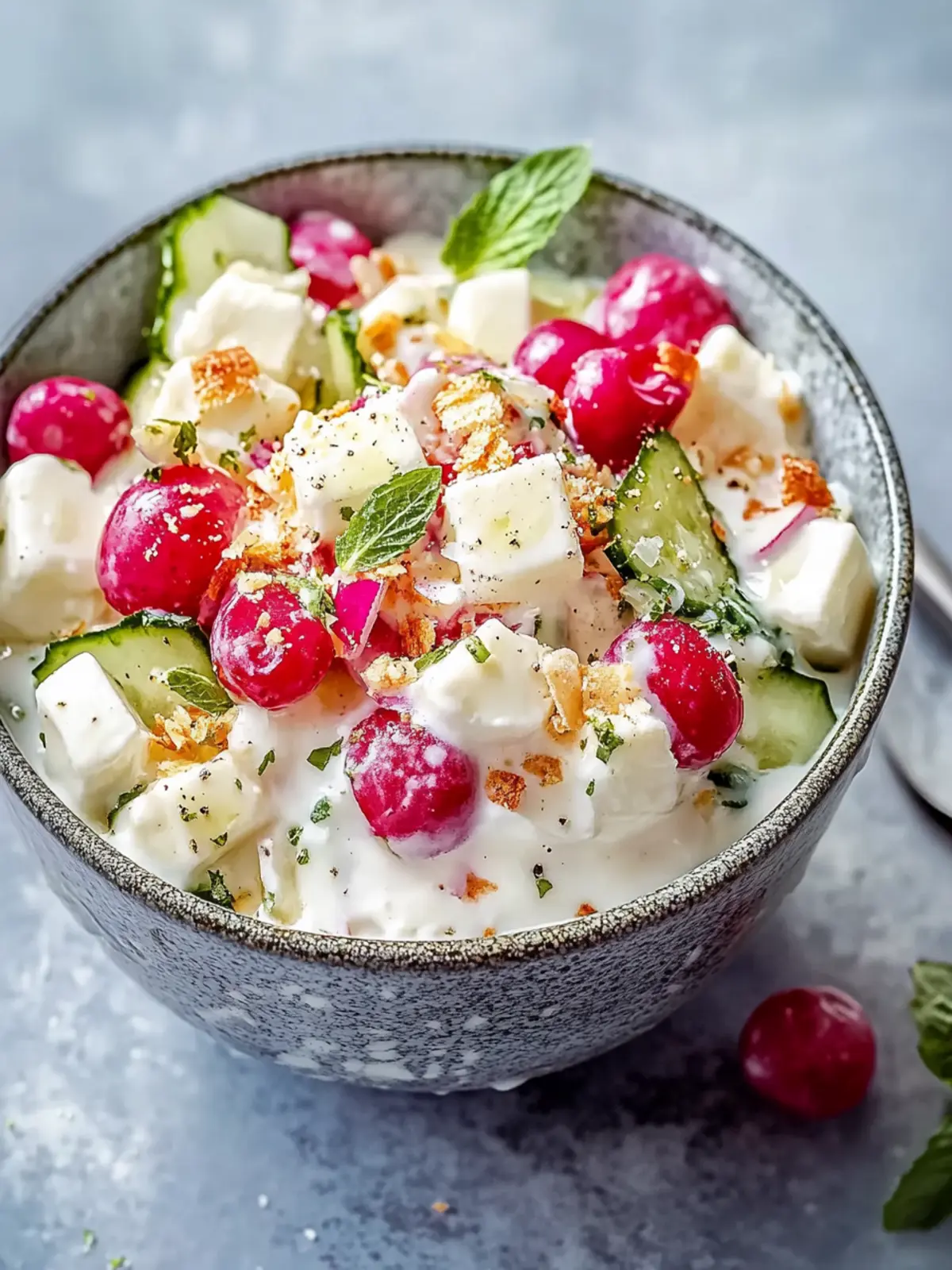Erfrischender Radieschen-Gurken-Joghurt-Salat für heiße Tage 3 Radieschen-Gurken-Joghurt-Salat