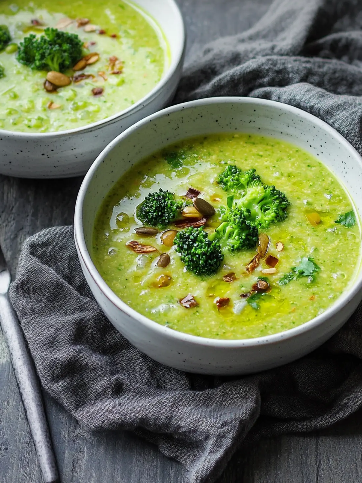 Leckere Brokkoli-Lauch-Suppe mit Kurkuma für deine Gesundheit 2 Brokkoli-Lauch-Suppe mit Kurkuma