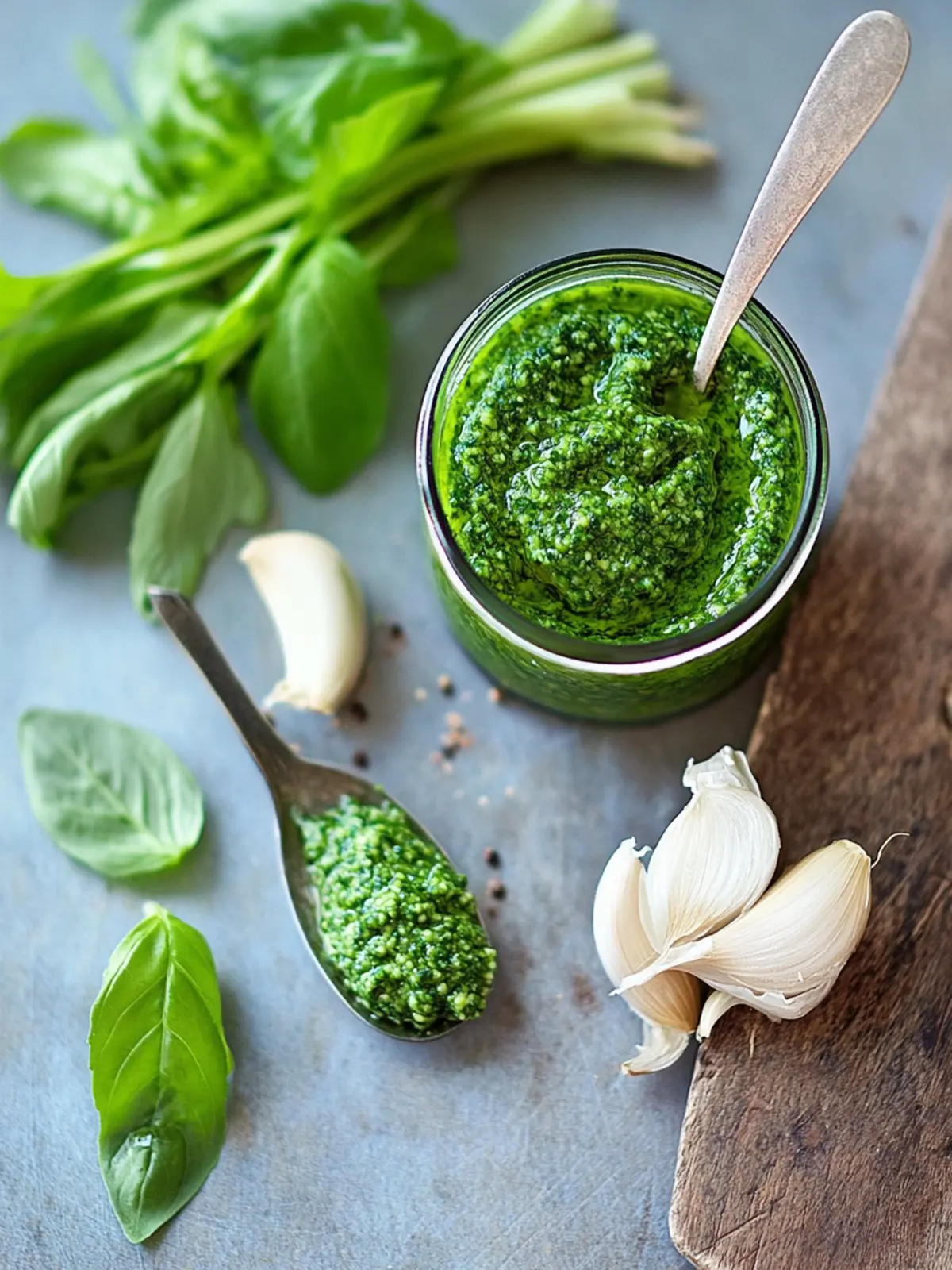 Frisches Bärlauchpesto: Ein Frühlingsgenuss für jedes Gericht 4 Bärlauchpesto