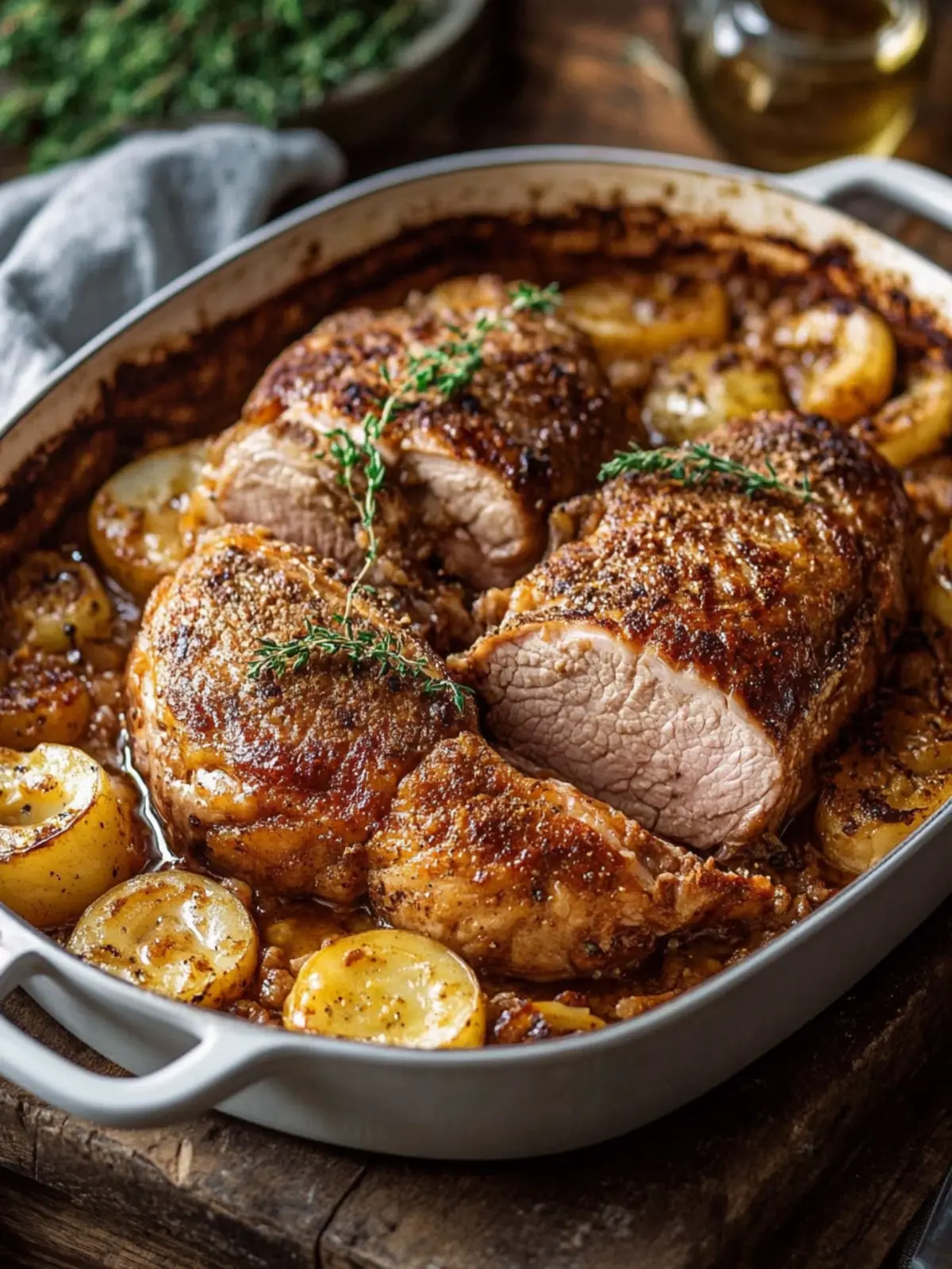 Saftige Schweinekoteletts aus dem Ofen für jeden Tag 5 Schweinekoteletts aus dem Ofen