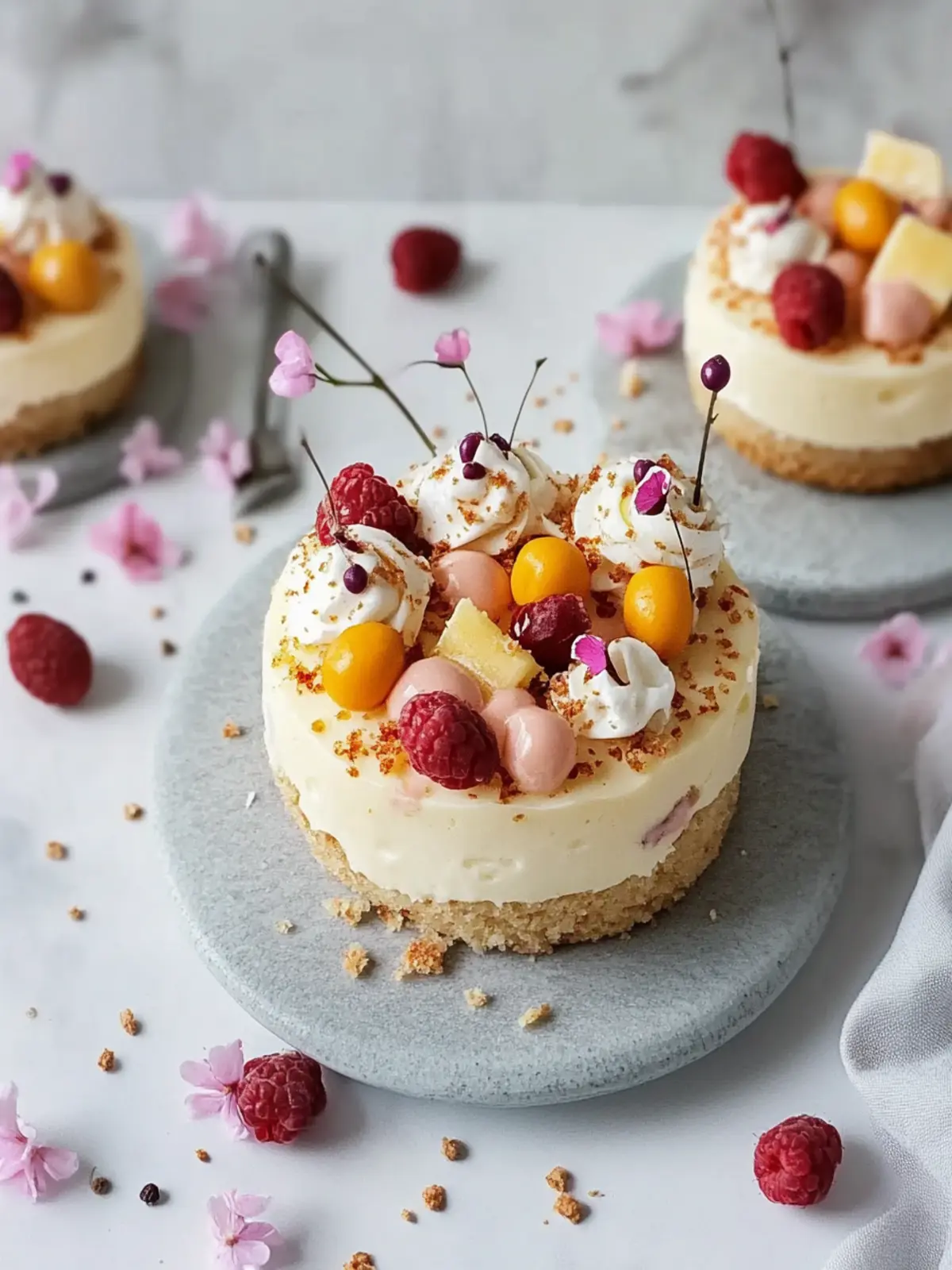 Mini-Oster-Käsekuchen: Cremiger Genuss ohne Backen 5 Mini-Oster-Käsekuchen