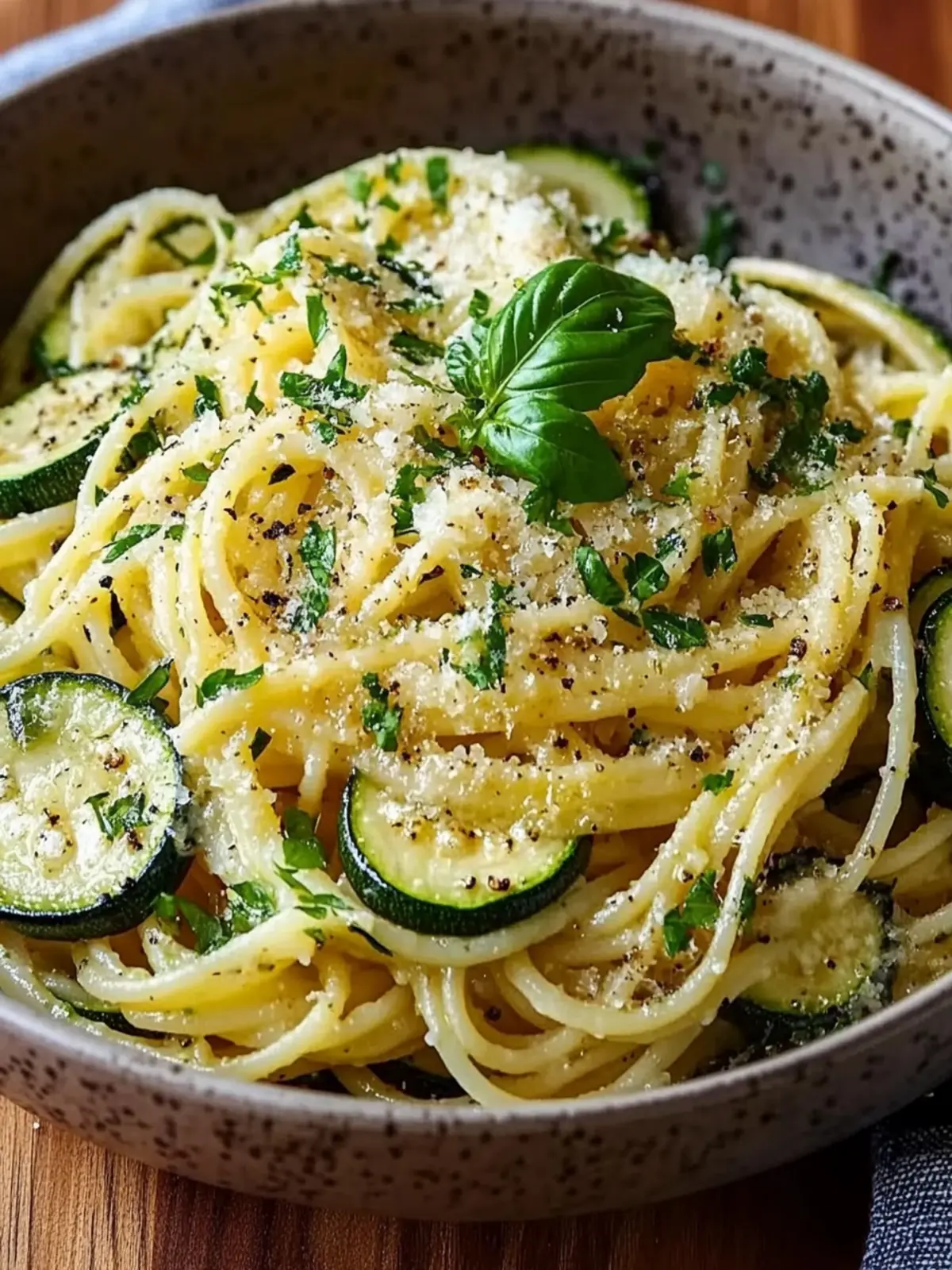 Sommerliche Pasta mit Zucchini: Frisch, schnell und lecker 5 Pasta mit Zucchini
