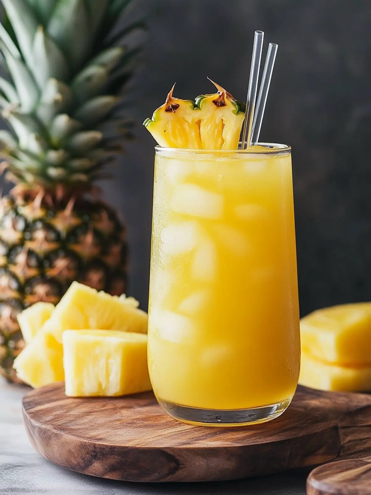 Erfrischender Ananas Ingwer Saft für einen gesunden Kick 3 Ananas Ingwer Saft