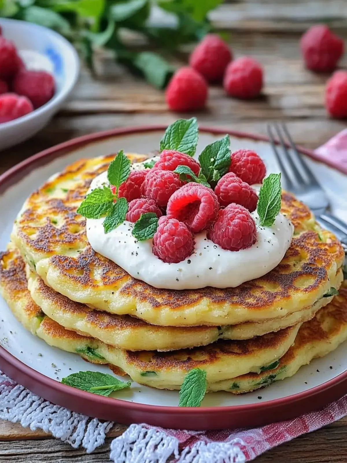 Herzhafte Low-Carb-Pfannkuchen: Lecker und gesund genießen 4 Herzhafte Low-Carb-Pfannkuchen