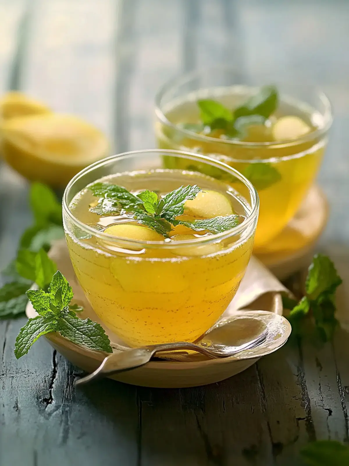 Apfelgelee mit Zitronenmelisse – Aromatische Fruchtzauber für Zuhause 2 Apfelgelee mit Zitronenmelisse