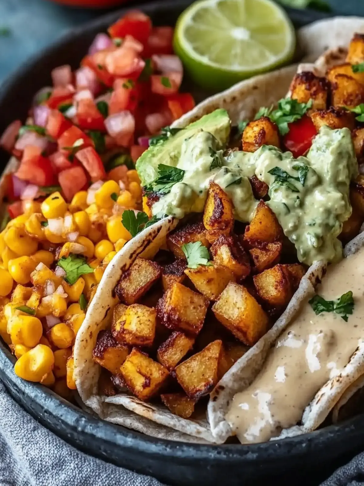 Süßkartoffel Burrito Schüssel: Gesund und köstlich genießen 3 Süßkartoffel Burrito Schüssel