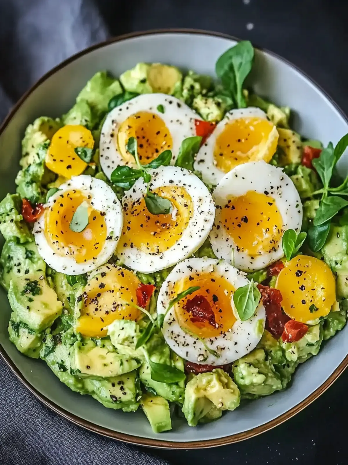 Keto Avocado Eiersalat - Schnelle, cremige Genussmomente 5 Keto Avocado Eiersalat