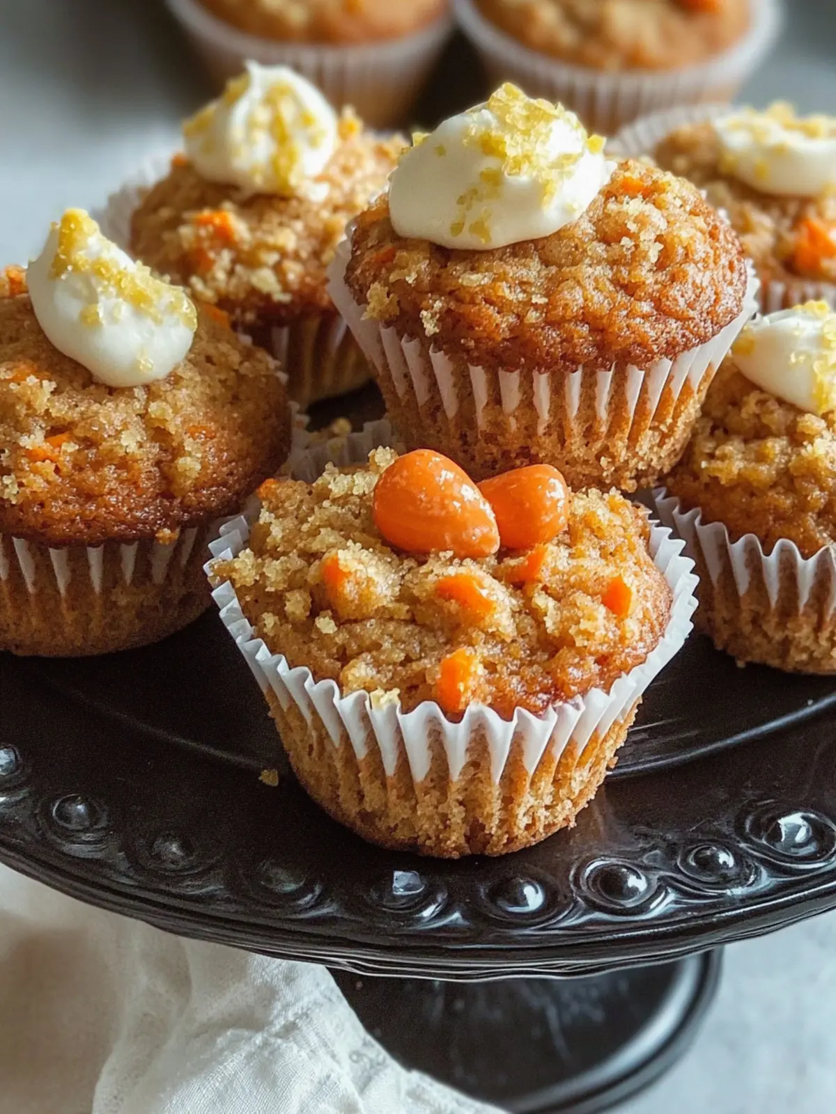 Saftige Karottenkuchen-Muffins für Ostern – Ohne Mehl & Butter 5 Juicy carrot cake muffins for Easter without flour and butter