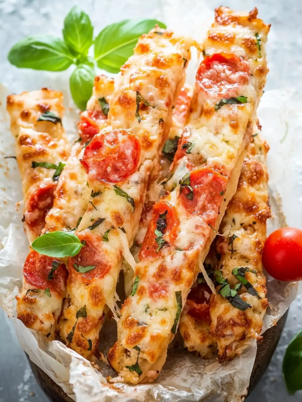 Krosse Pizzastäbchen für perfekte Snack-Momente 3 Pizzastäbchen