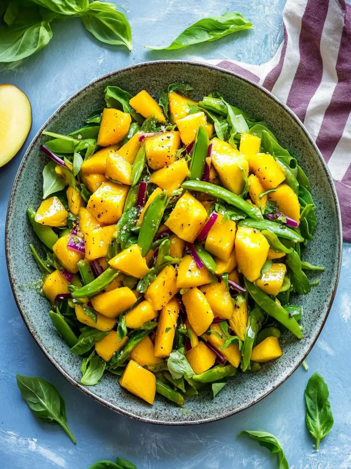 Spargelsalat mit Mango: Frischer Genuss für warme Tage 5 Spargelsalat mit Mango