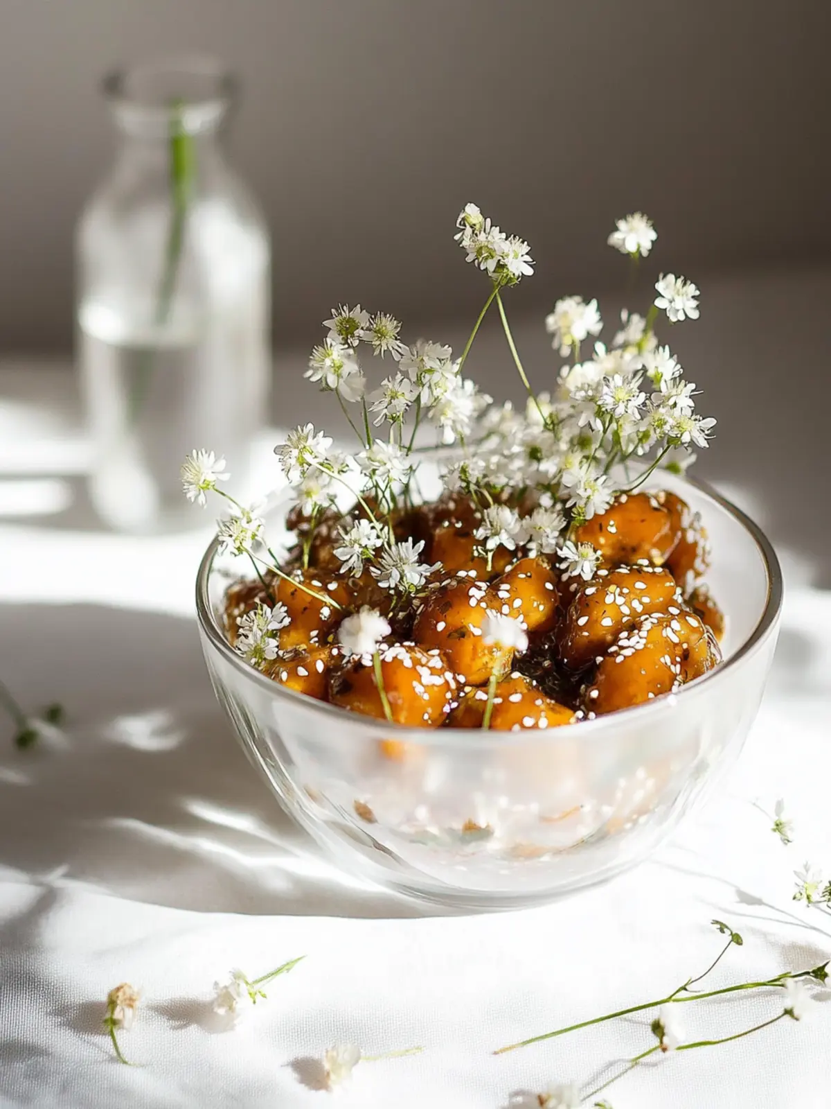 Klebriger Sesam-Blumenkohl: Knuspriger Genuss für Veganer 4 Klebriger Sesam-Blumenkohl