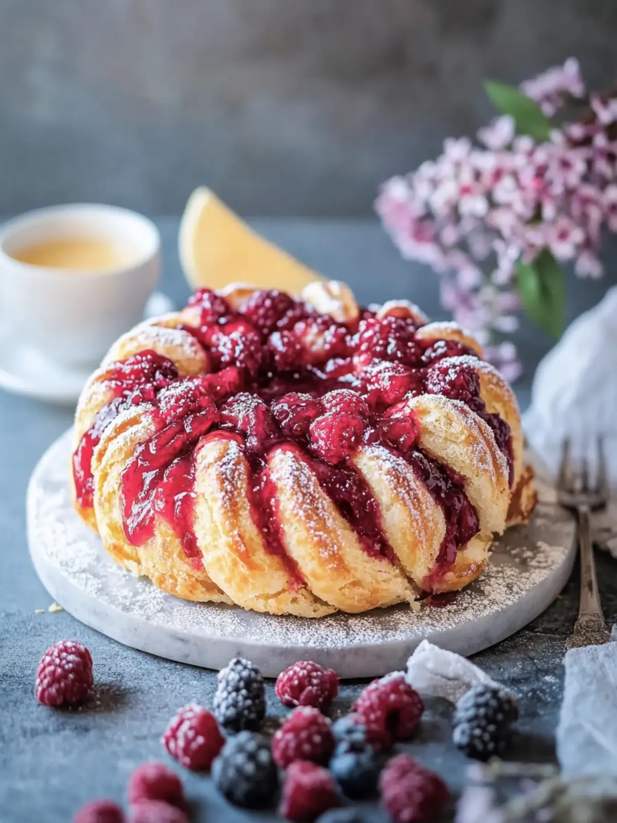 Hefekranz mit Marmelade – Der fluffige Genuss für jeden Anlass 4 Hefekranz mit Marmelade