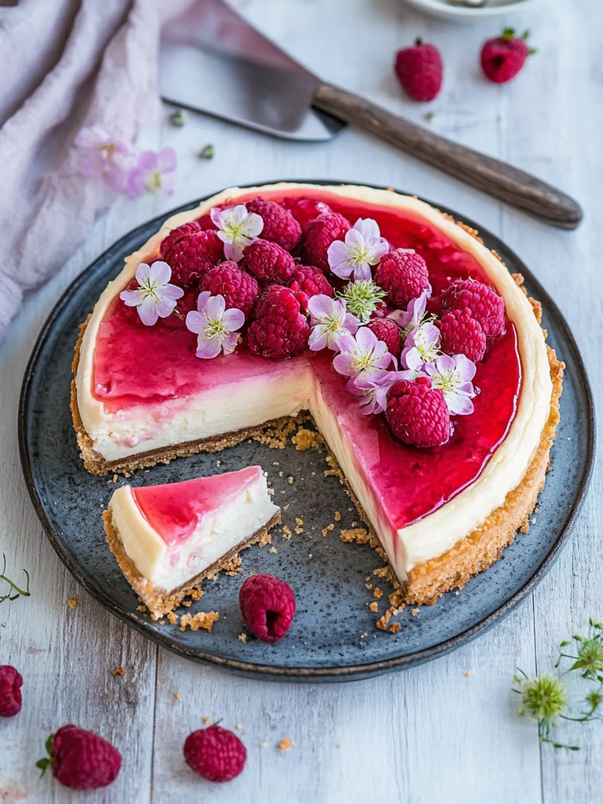Frühlingsliebling – Rhabarber-Käsekuchen mit knusprigem Boden 3 Frühlingsliebling – Rhabarber-Käsekuchen