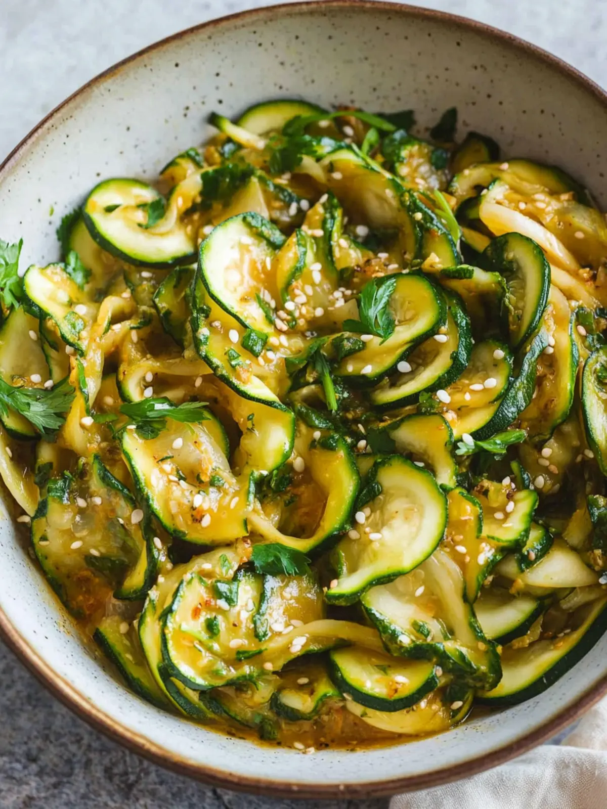 Würzige Knoblauch-Chinesische Zucchini Rezept für Genussmomente 2 Würzige Knoblauch-Chinesische Zucchini Rezept