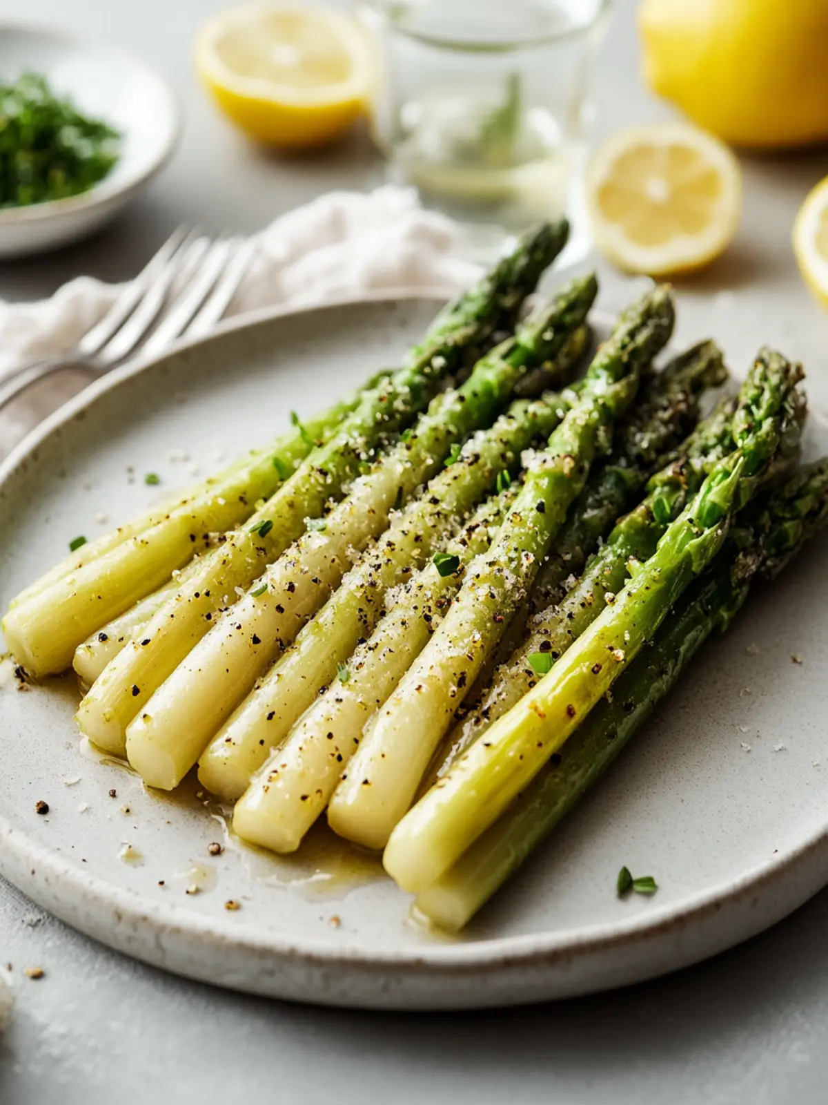 Crispy Grüner Spargel im Airfryer - Schnelle Frische für dein Essen 3 Grüner Spargel im Airfryer