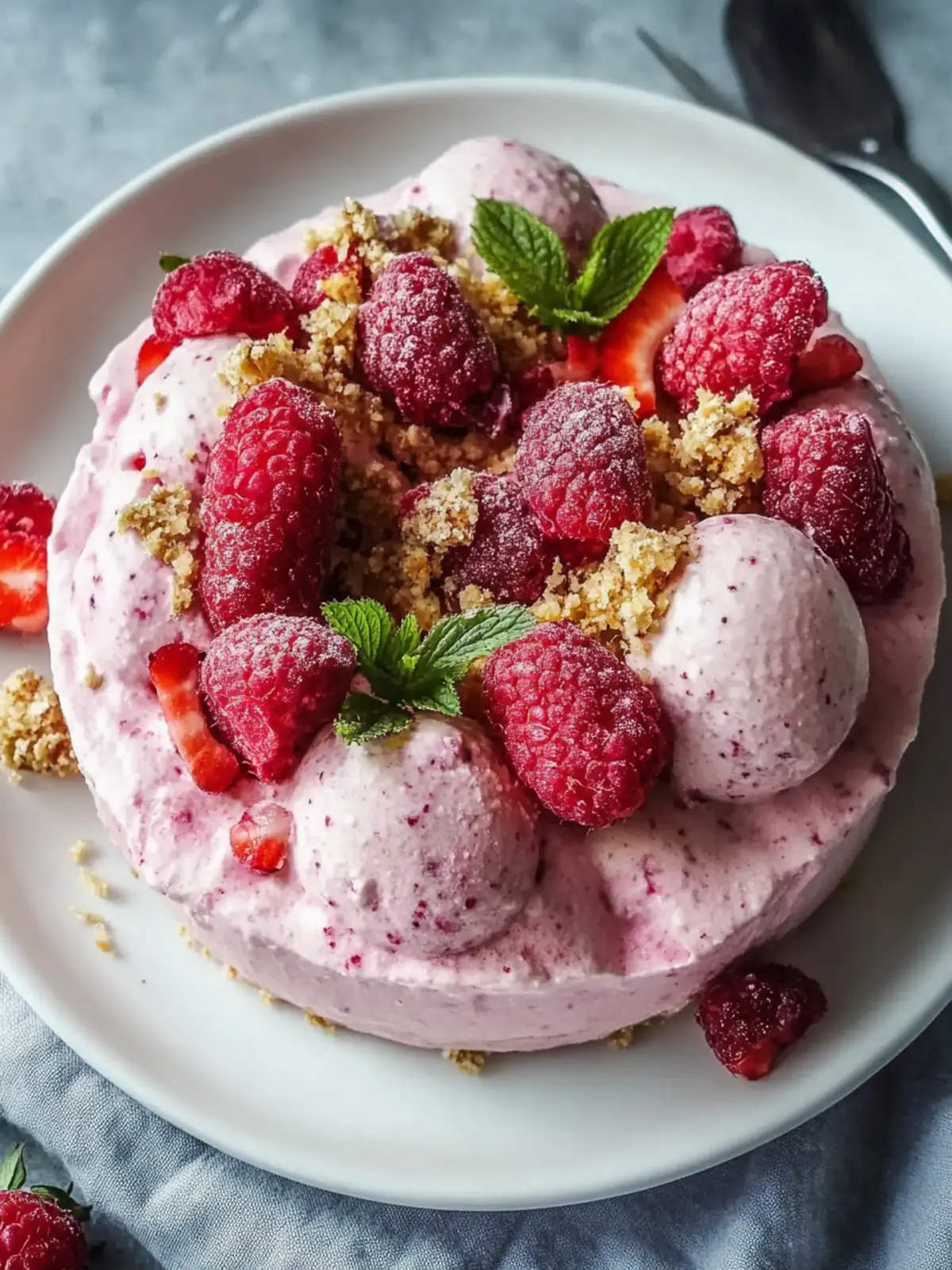 Erdbeer-Käsekuchen-Proteinkugeln in 15 Minuten zubereiten 5 Erdbeer-Käsekuchen-Proteinkugeln in 15 Minuten