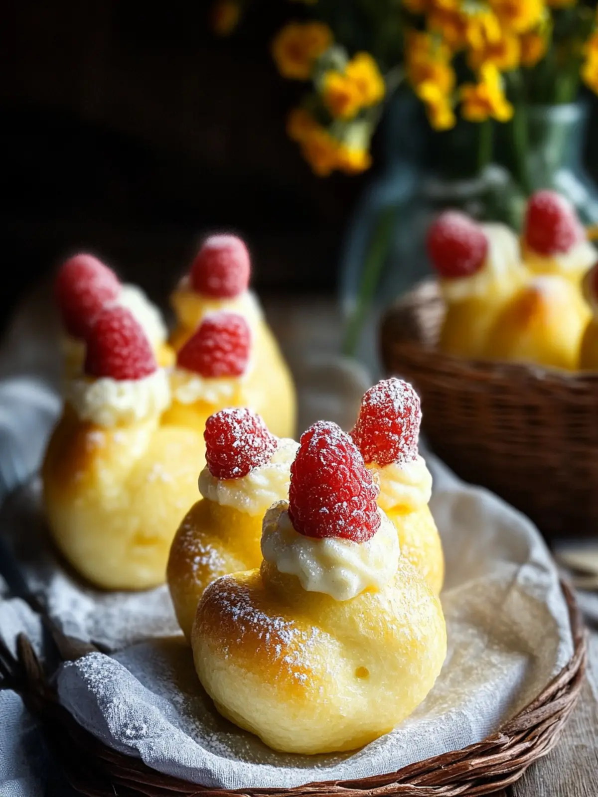 Häschen aus Quark-Öl-Teig – Perfekte Leckerei für Ostern 3 Häschen aus Quark-Öl-Teig