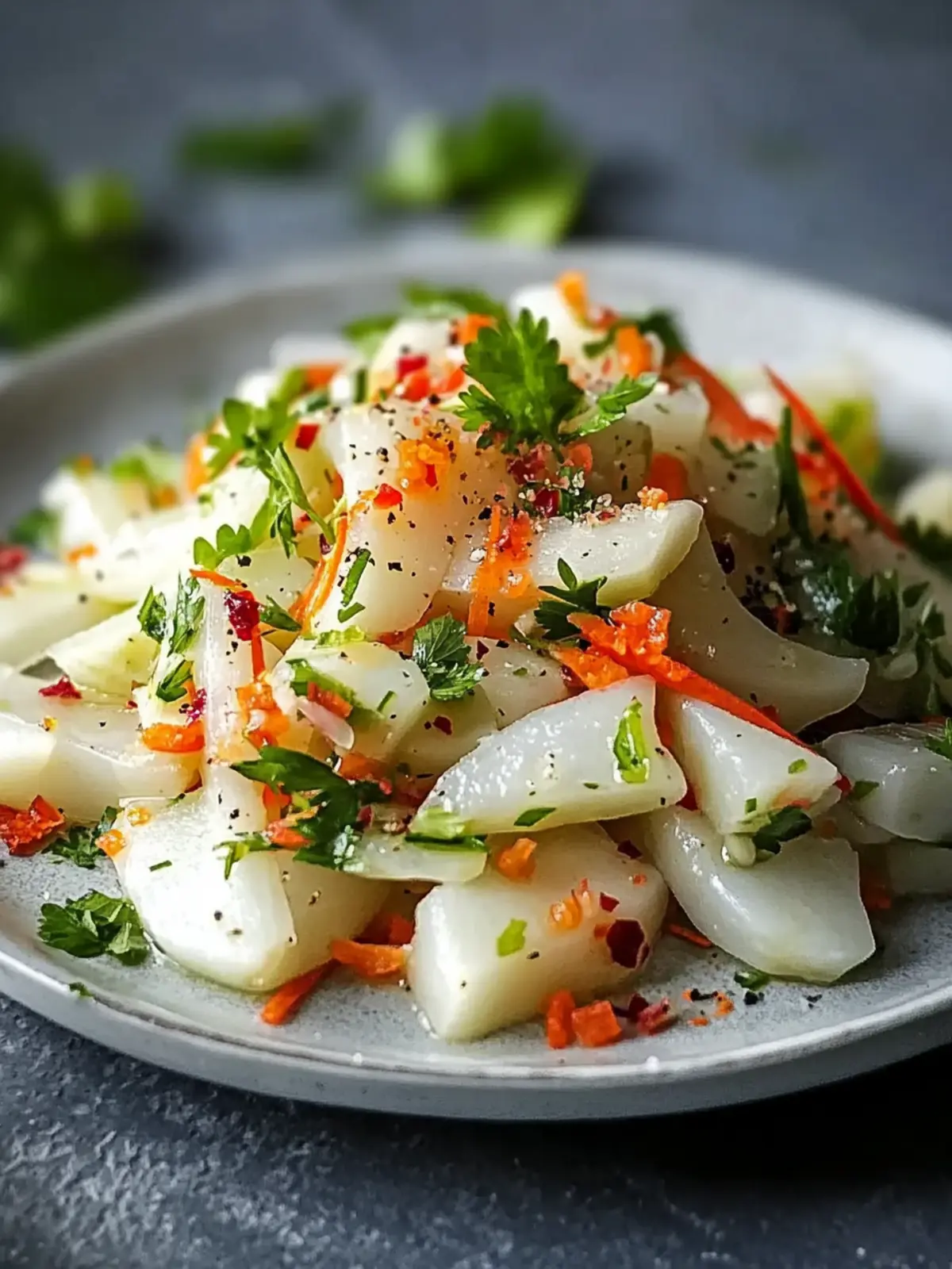 Kohlrabi Karottensalat Kräuter – Frisch und Gesund genießen 5 Kohlrabi Karottensalat Kräuter