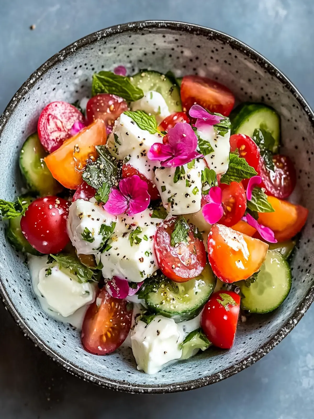 Erfrischender Radieschen-Gurken-Joghurt-Salat für heiße Tage 2 Radieschen-Gurken-Joghurt-Salat